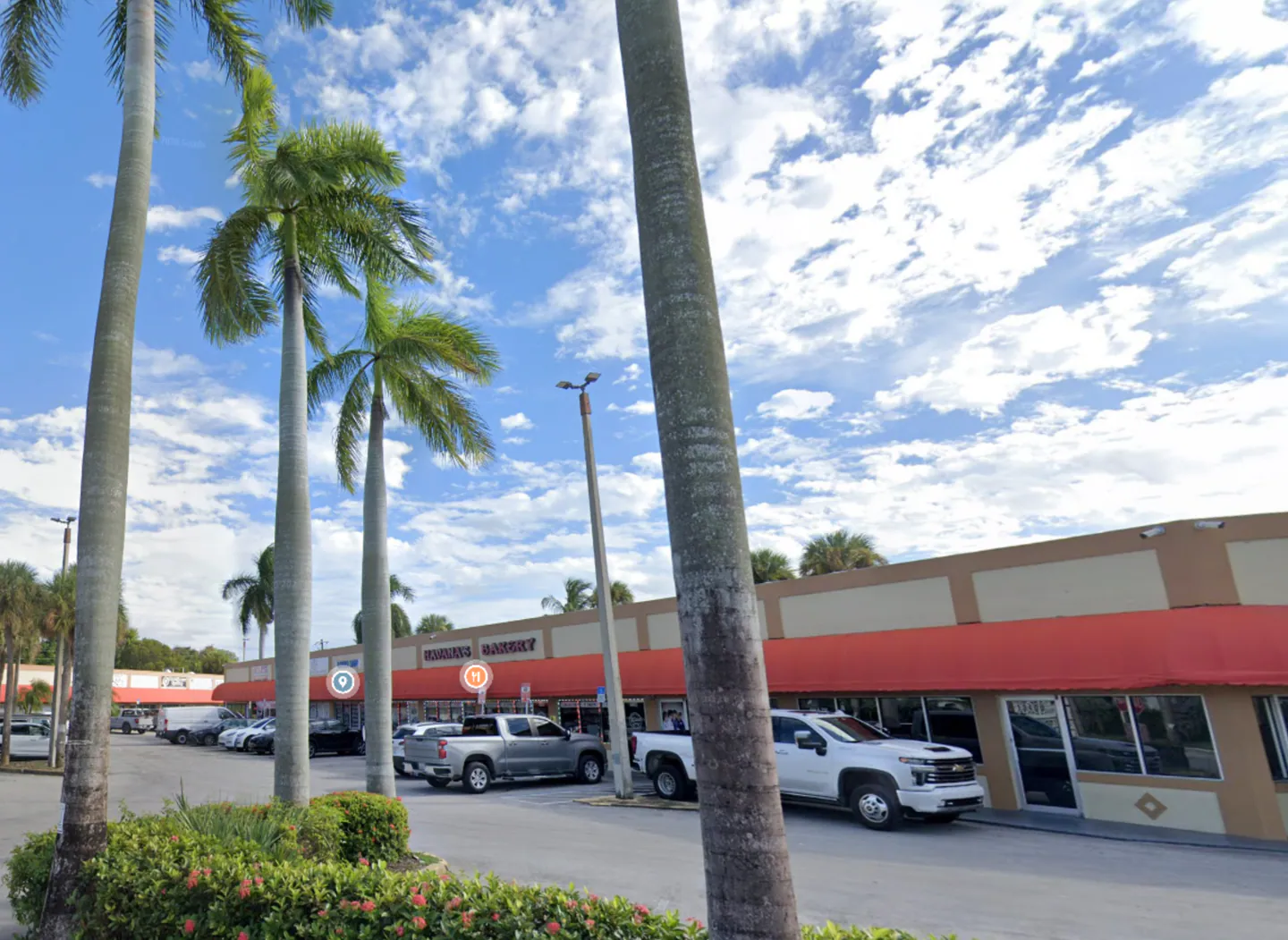 Airbase Plaza retail center, Homestead, present day