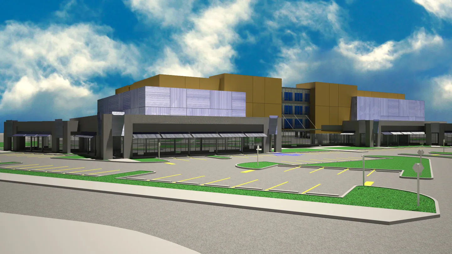 Coral Lakes Plaza, rendering of the approved development concept the entitled land could support